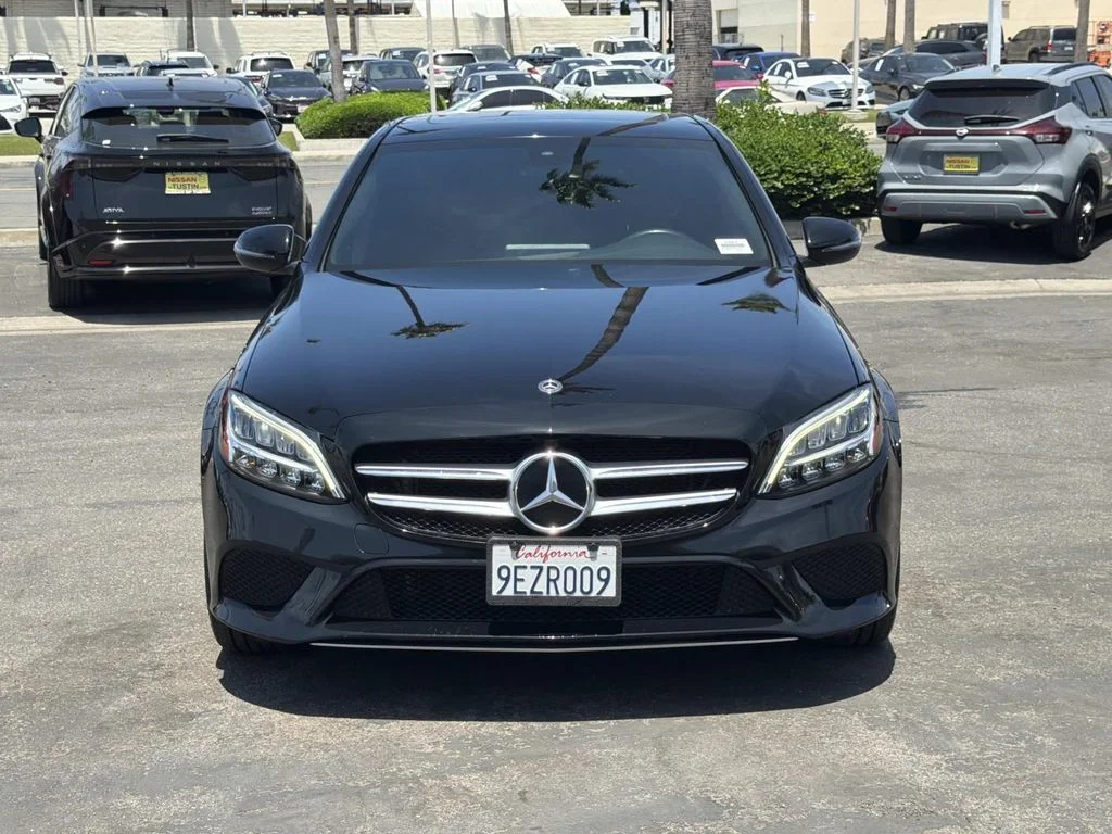 Used 2021 BLACK Mercedes-Benz C300 image 2