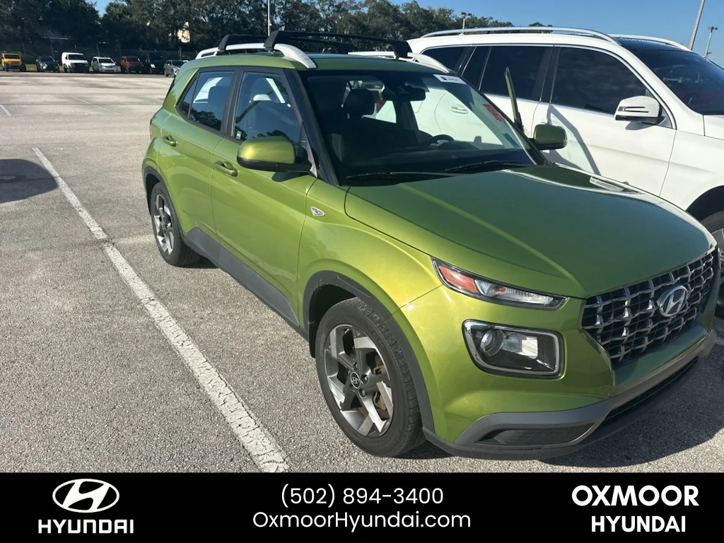 Used 2021 Green Apple Hyundai SEL image 1