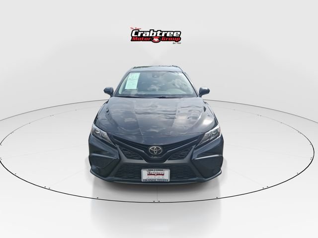 Used 2022 Black Toyota SE image 3