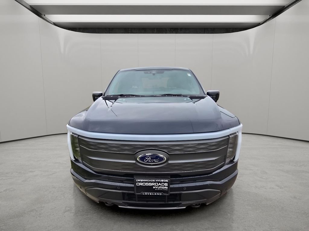 Used 2022 Antimatter Blue Metallic Ford LARIAT image 8