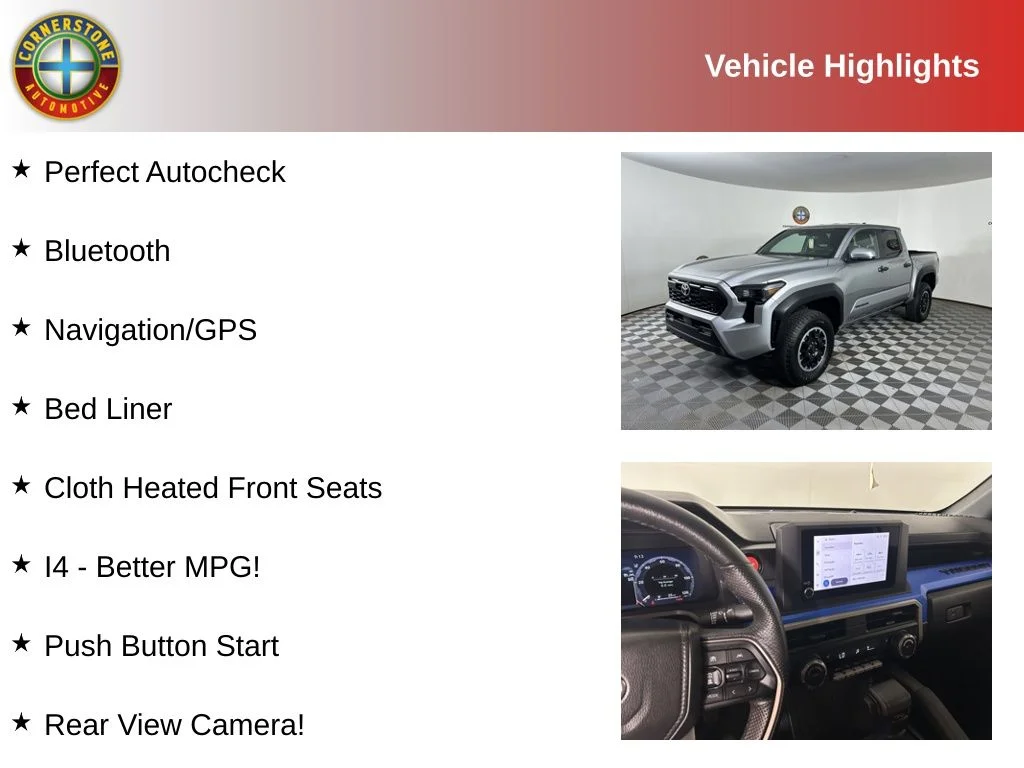 Used 2025 Toyota Tacoma SR5 with VIN 3TMLB5JN7SM109781 for sale in Elk River, Minnesota