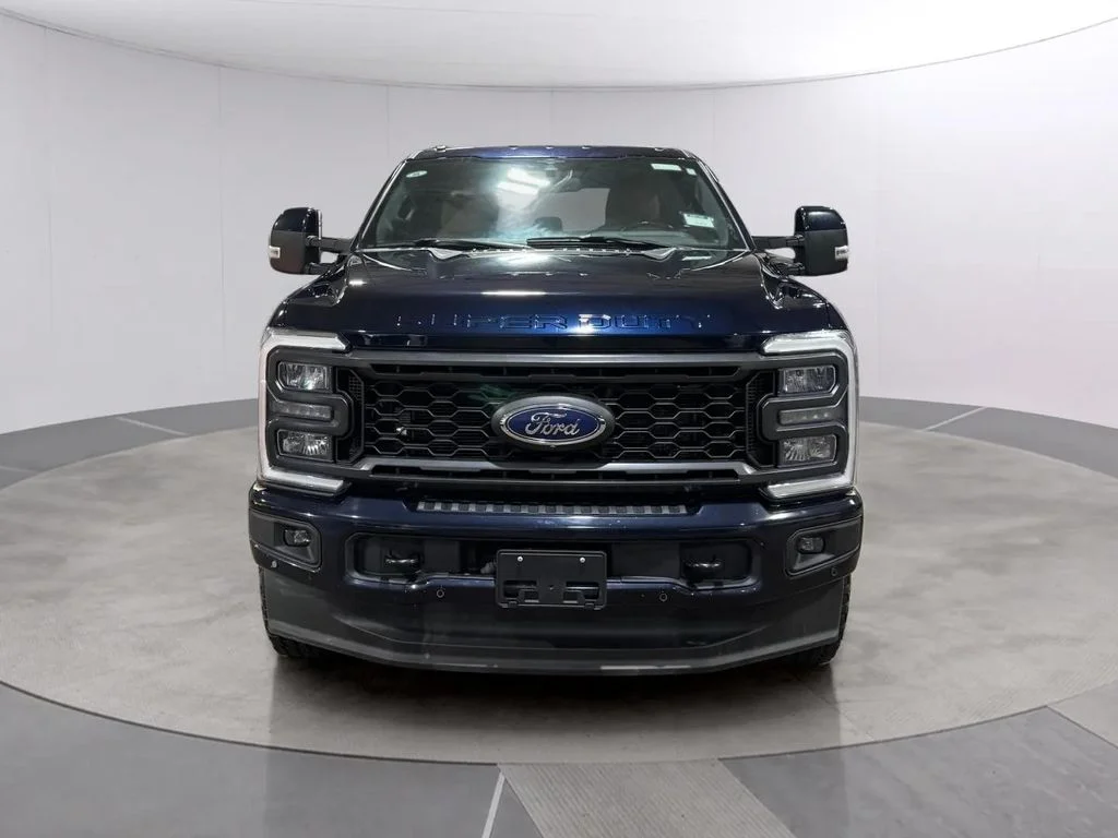 Used 2023 Antimatter Blue Metallic Ford Lariat image 8