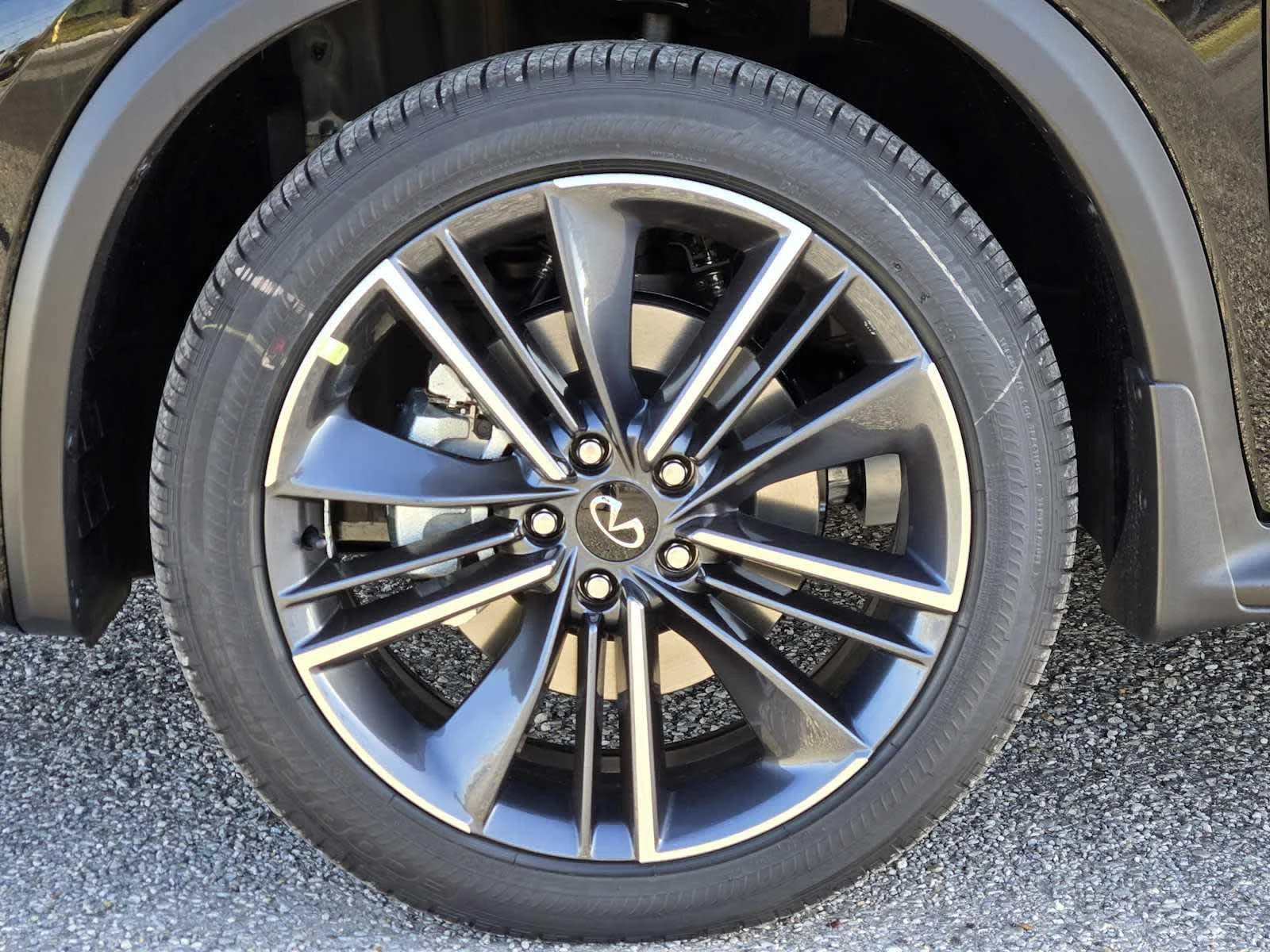 Certified Used 2025 Black Obsidian INFINITI SPORT image 9
