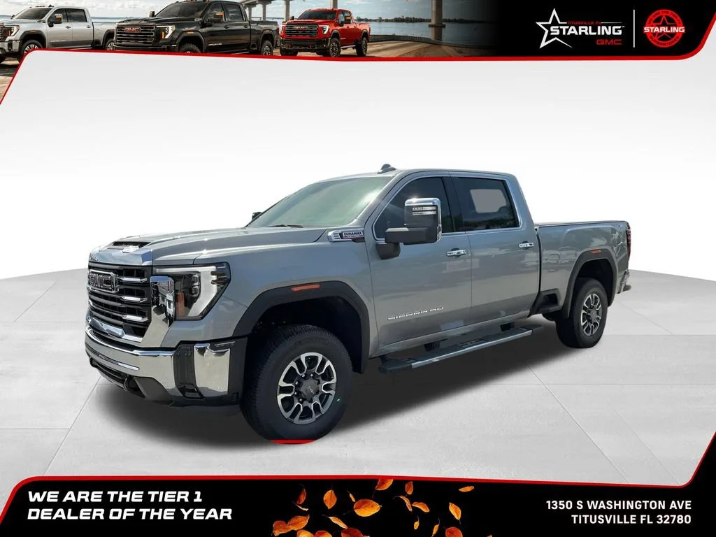 New 2026 Sterling Metallic GMC SLT image 1