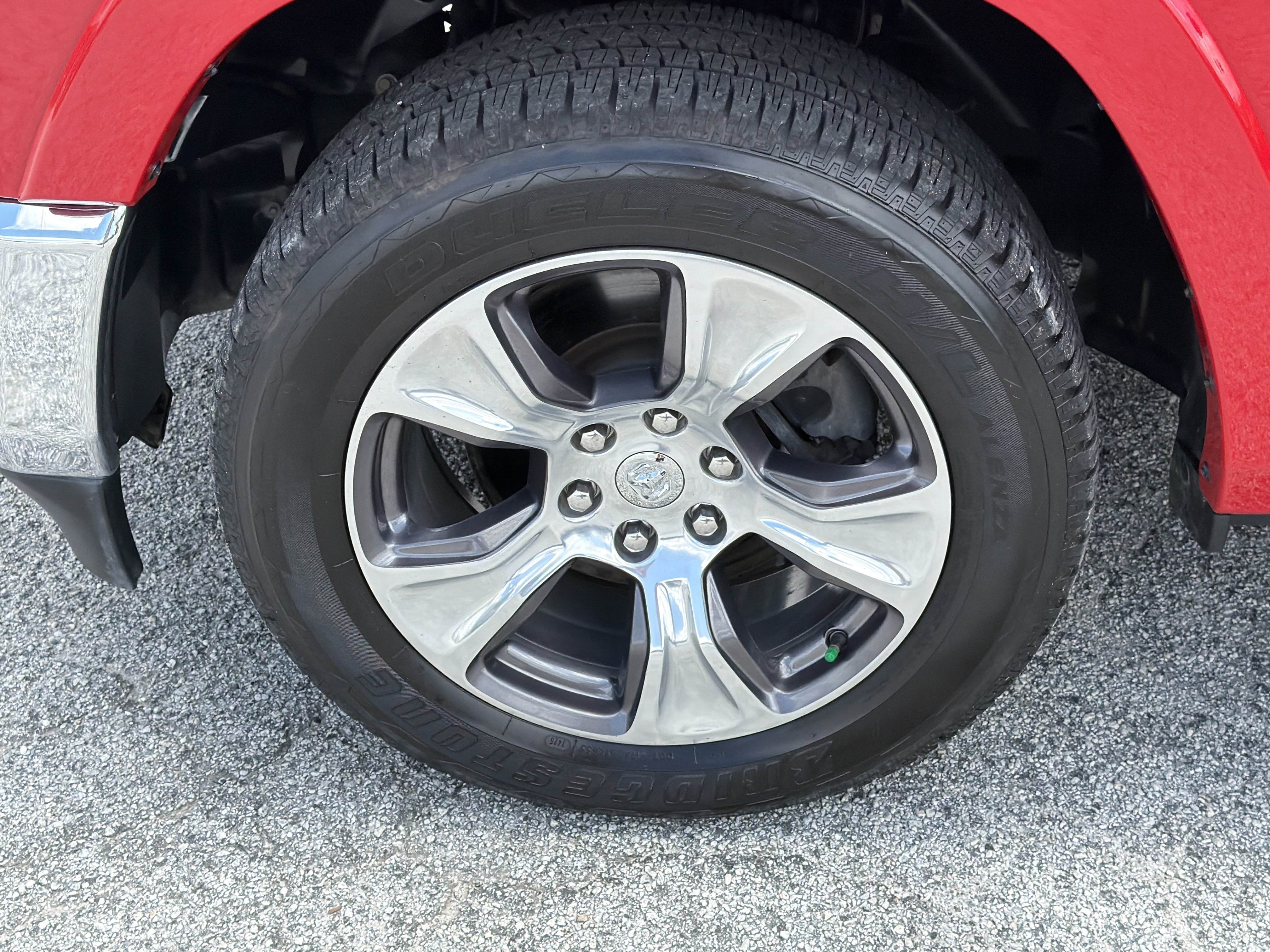 Used 2022 Flame Red Clearcoat Ram Laramie image 11