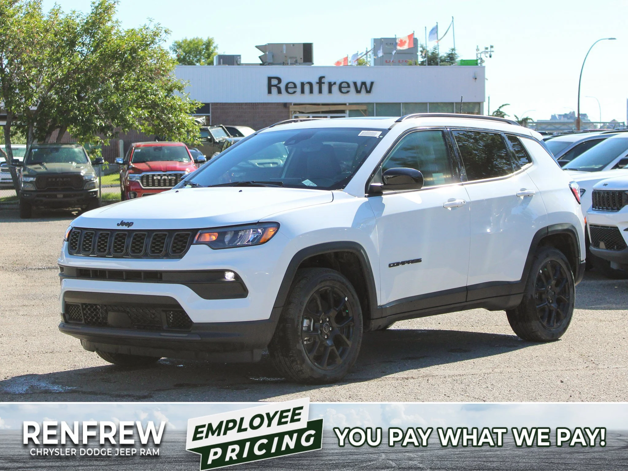 New 2026 White Jeep North* image 1
