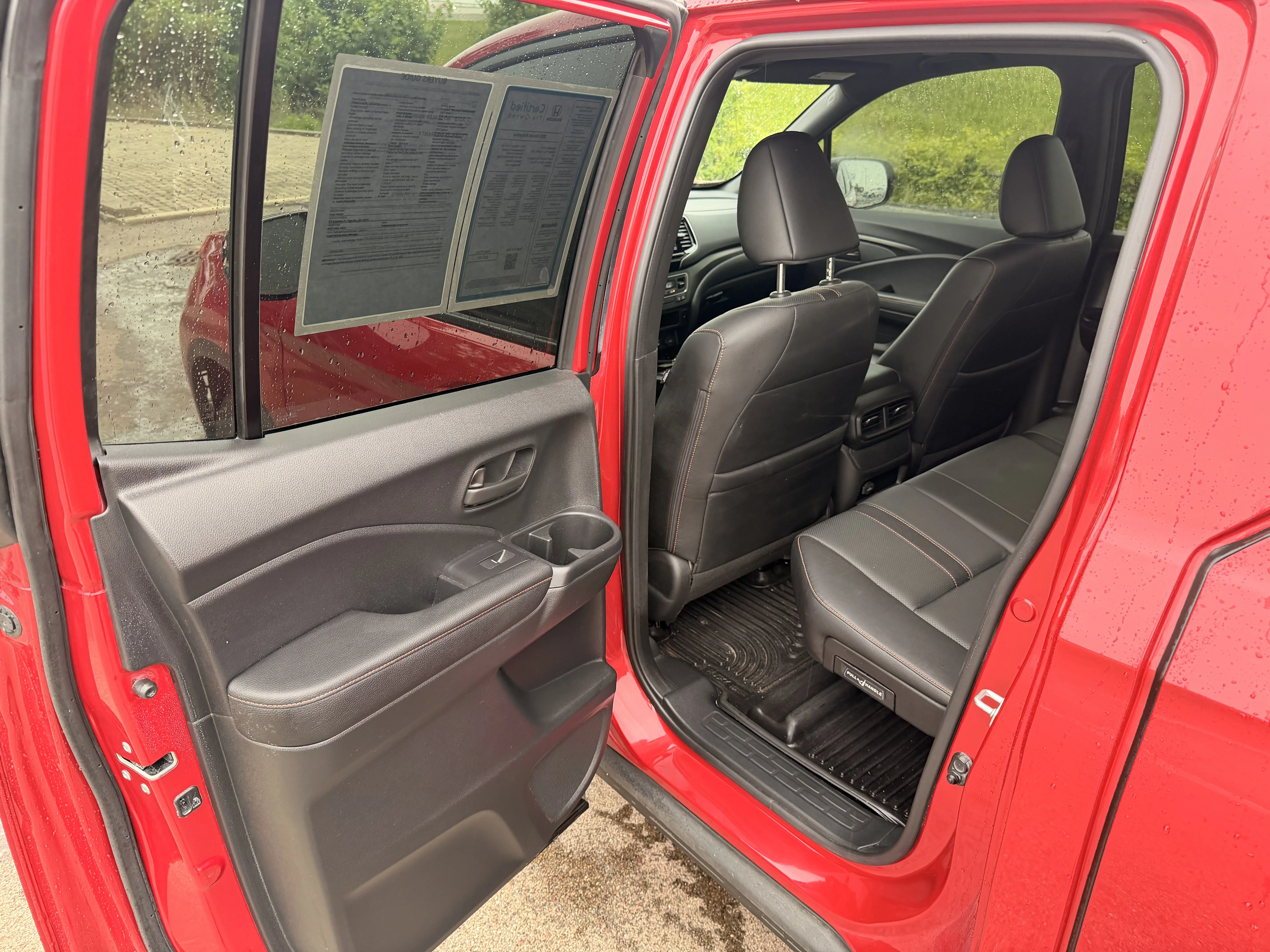 Certified Used 2025 Radiant Red Metallic II Honda TrailSport image 12