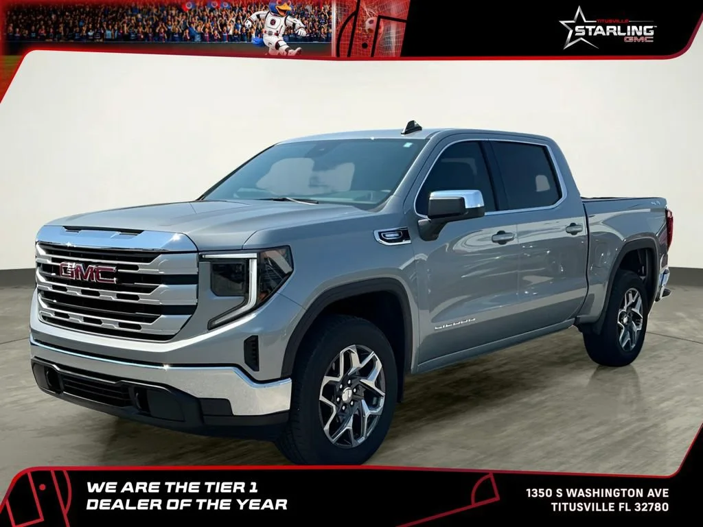 New 2026 Sterling Metallic GMC SLE image 1
