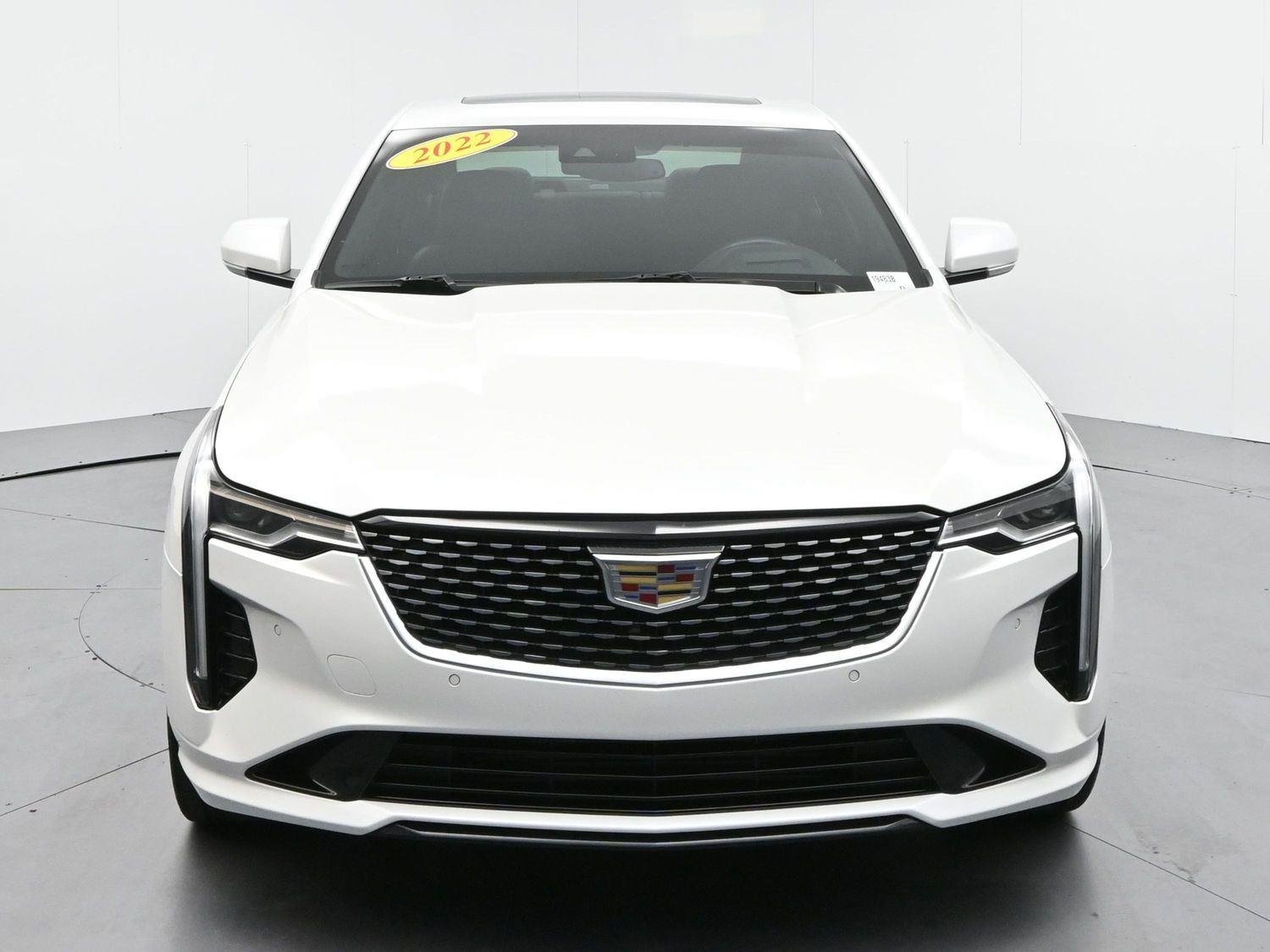 Used 2022 Crystal White Tricoat Cadillac Premium Luxury image 2