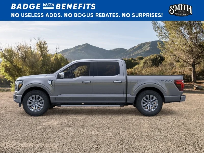 New 2026 Carbonized Gray Metallic Ford Lariat® image 4