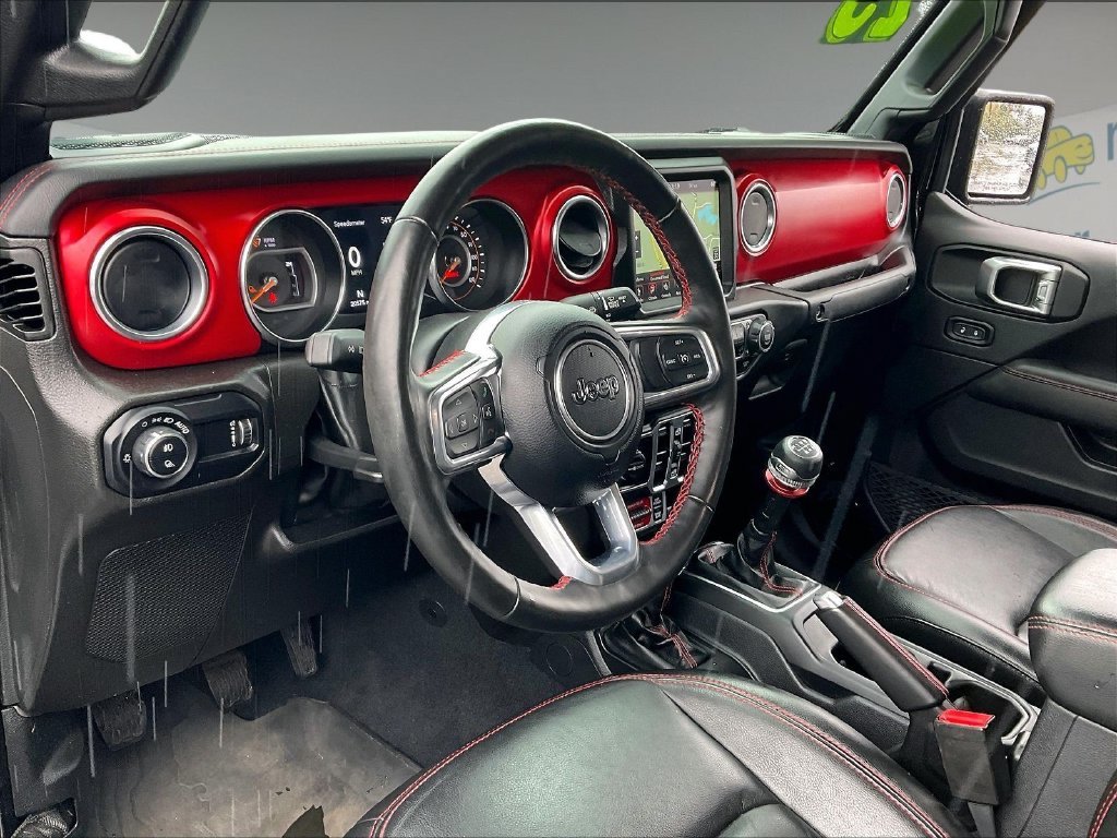 Used 2023 Black Clearcoat Jeep Rubicon image 8