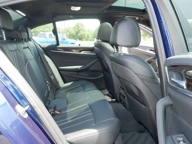 Used 2019 Blue Metallic BMW 540i xDrive image 19