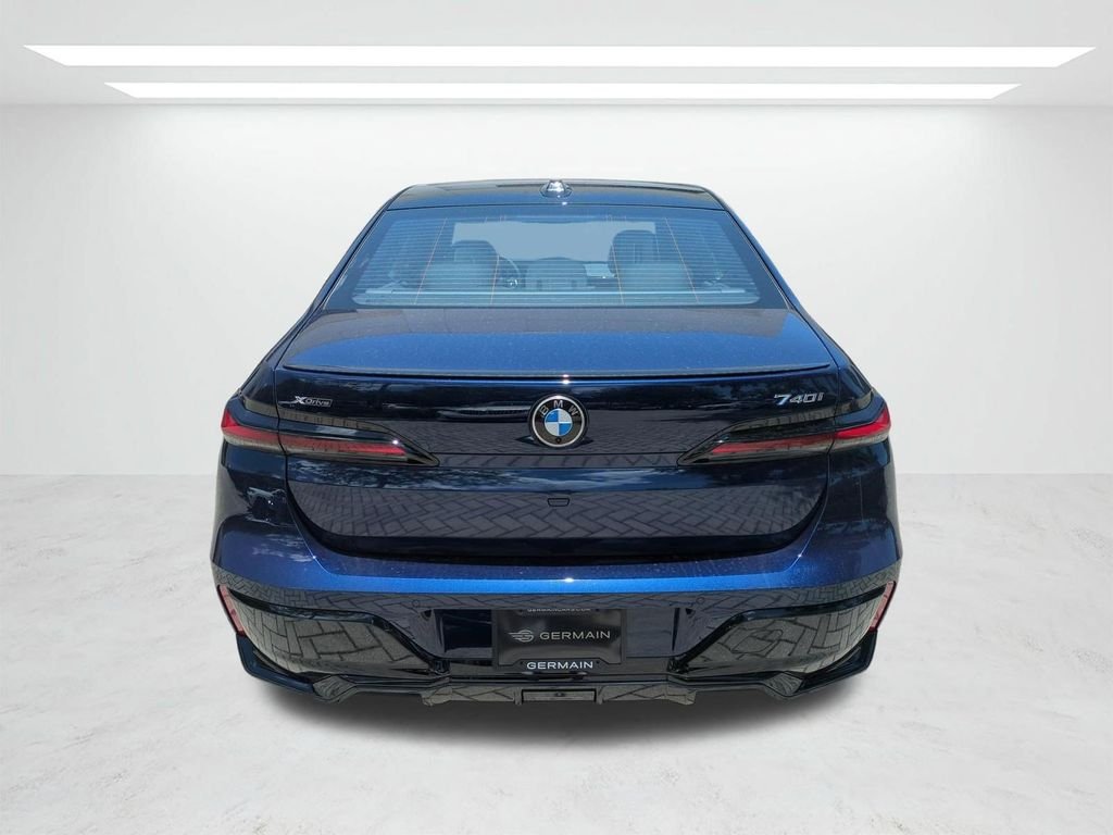New 2026 Blue BMW 740i xDrive image 5