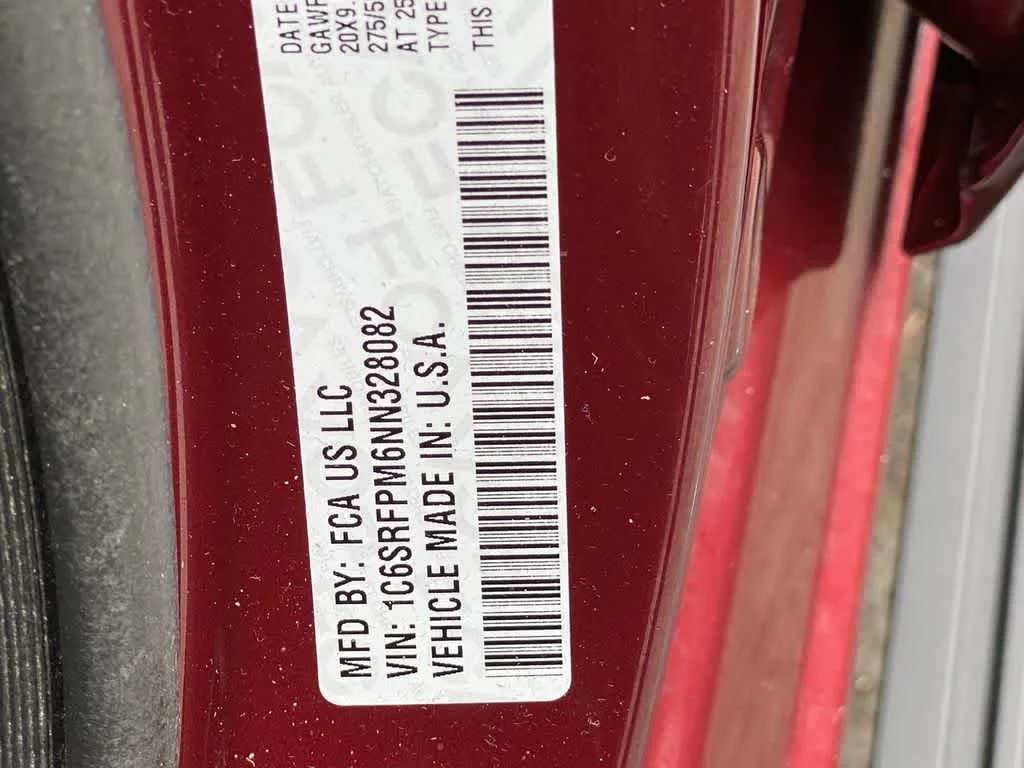 Used 2022 Delmonico Red Pearlcoat Ram Limited image 29
