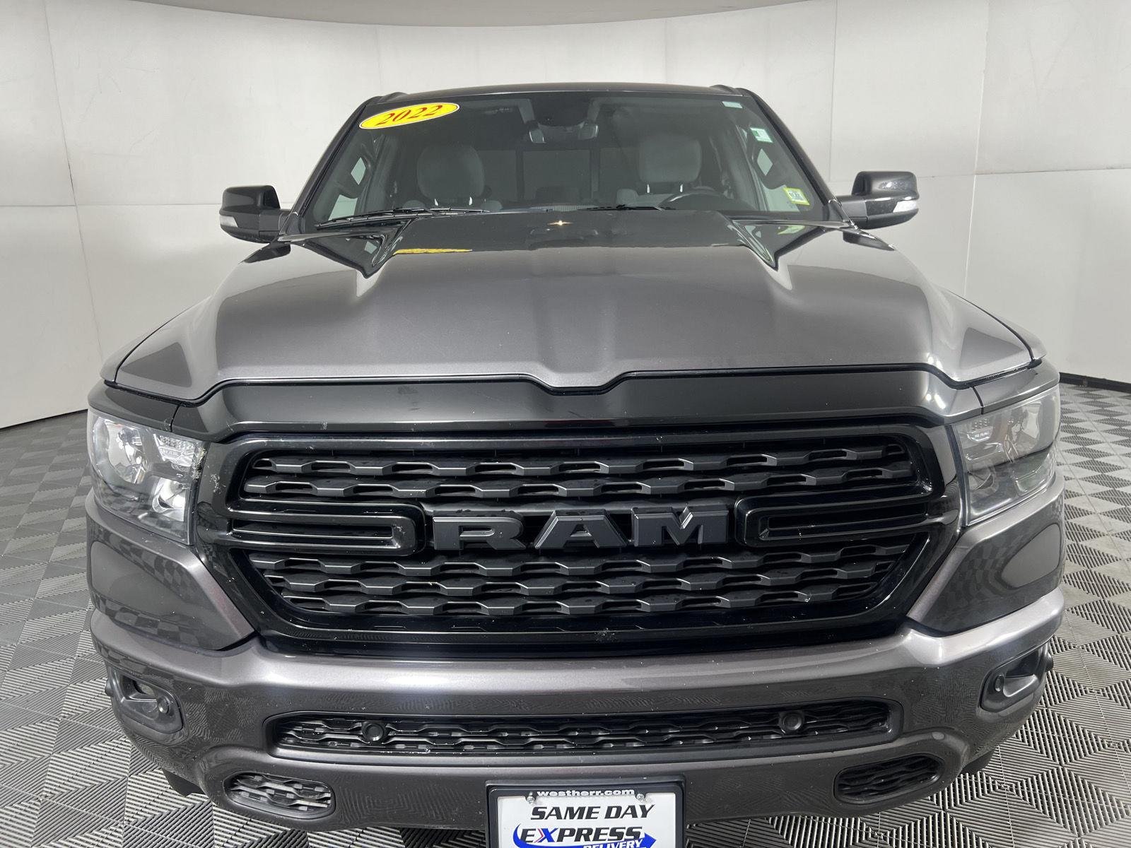 Used 2022 Granite Crystal Metallic Clearcoat Ram Big Horn image 3