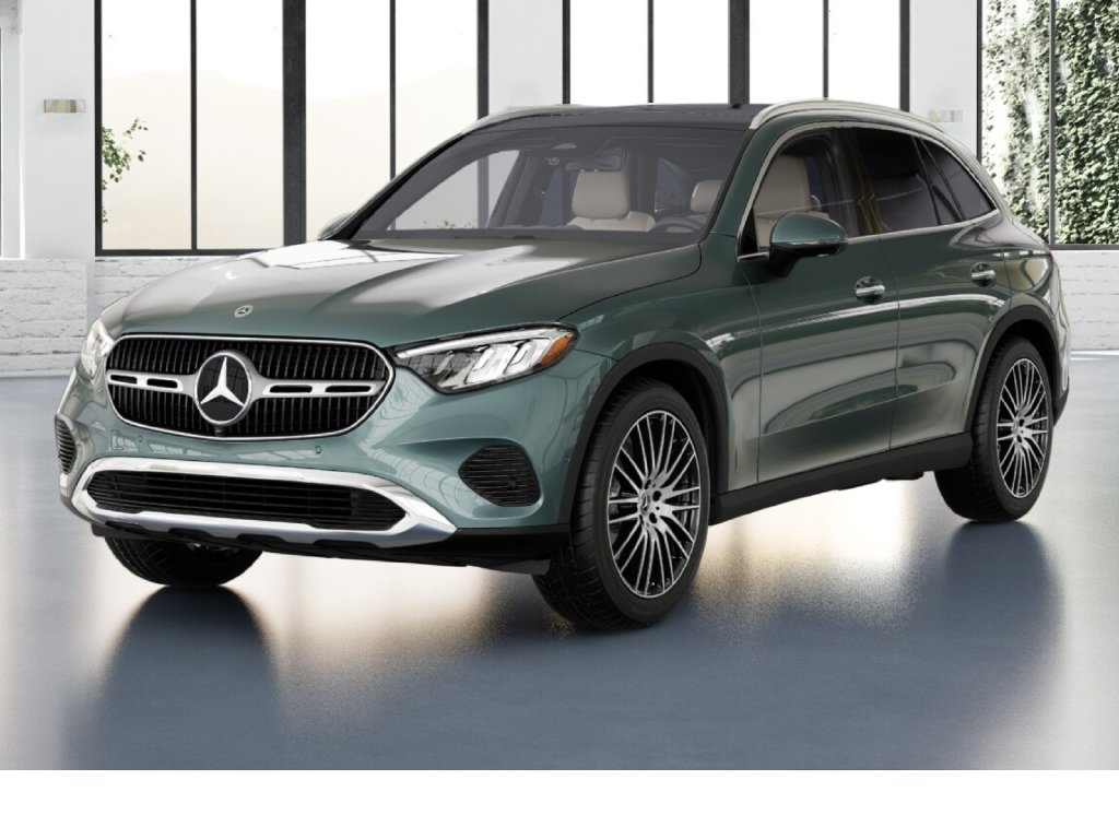 New 2027 Verde Silver Metallic Mercedes-Benz GLC 300 image 1