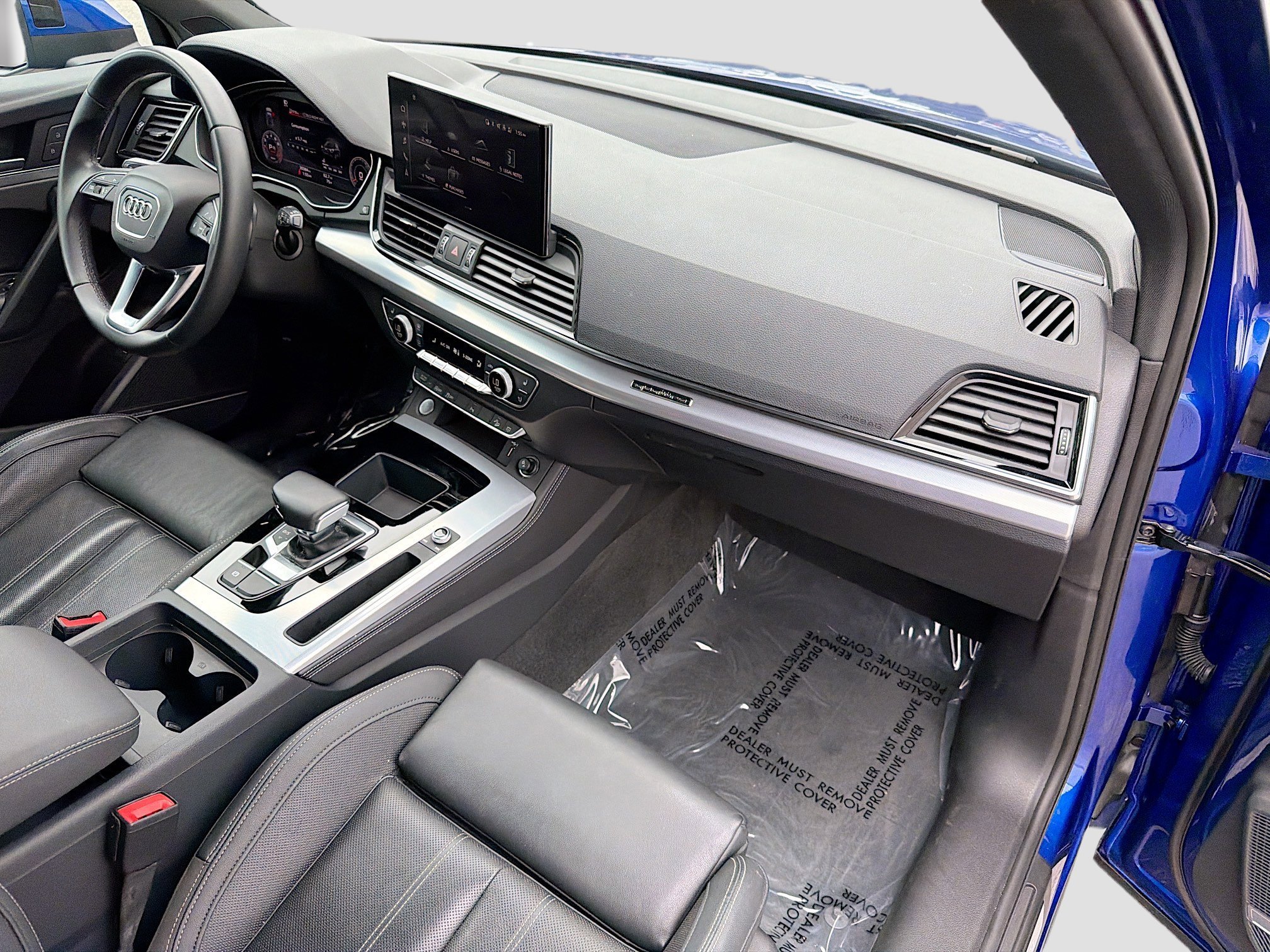 Certified Used 2023 Blue Metallic Audi S line Premium Plus image 13