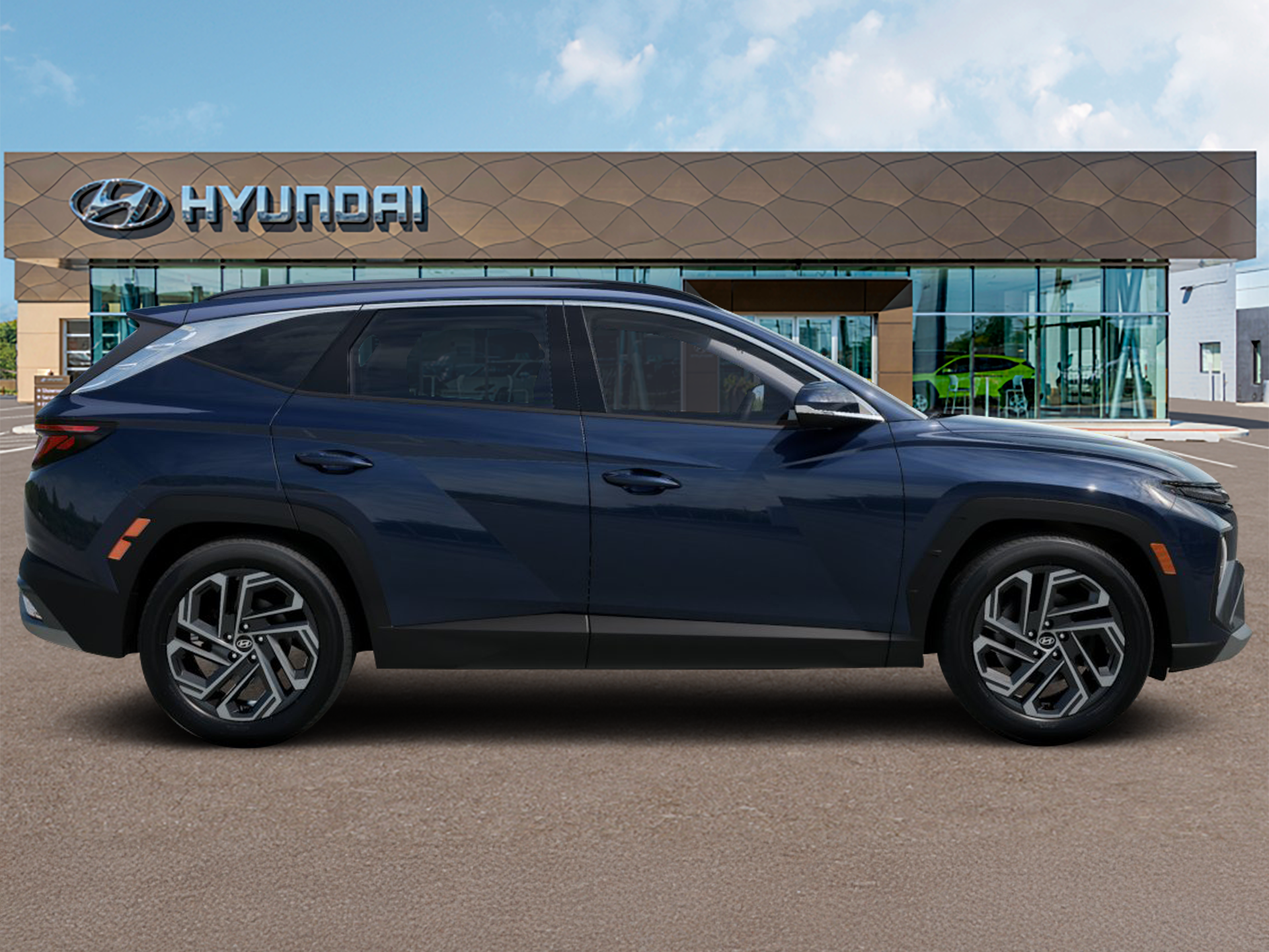 New 2026 Blue Hyundai SEL Plus AWD image 6