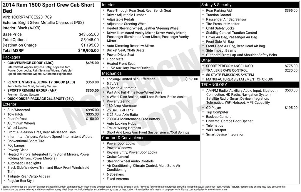 Used 2014 Silver Ram Sport image 6