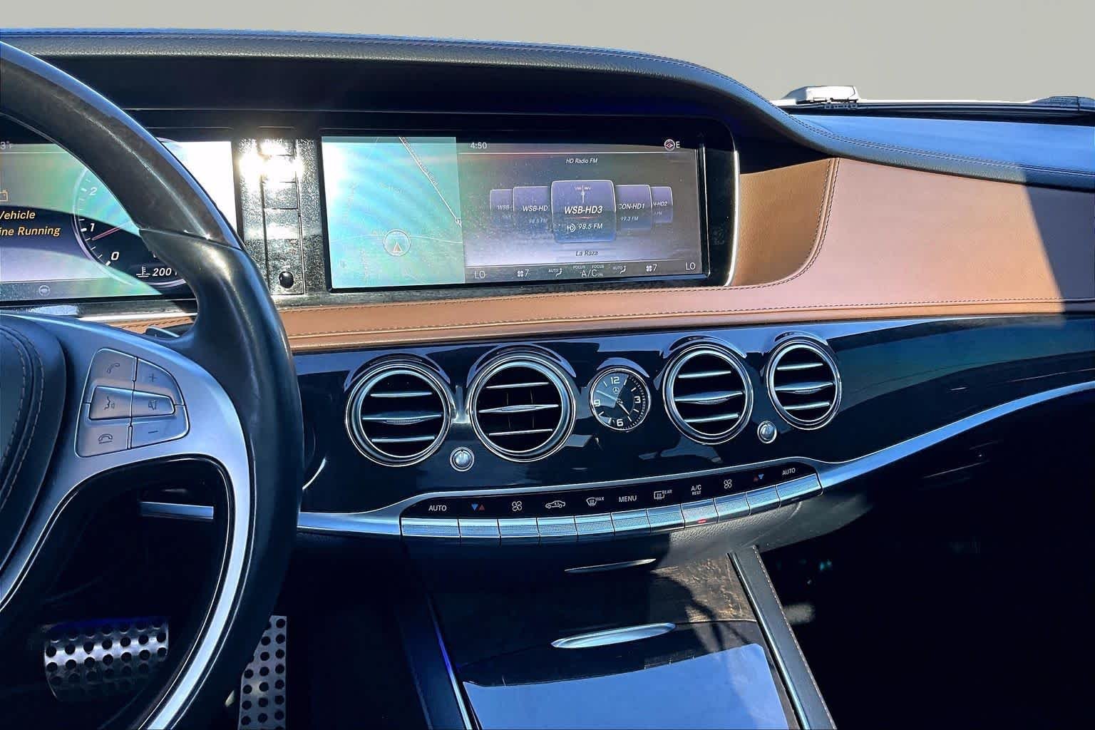 Used 2017 designo Diamond White Metallic Mercedes-Benz S 550 image 7