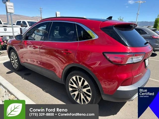 Used 2020 Red Ford Titanium image 4