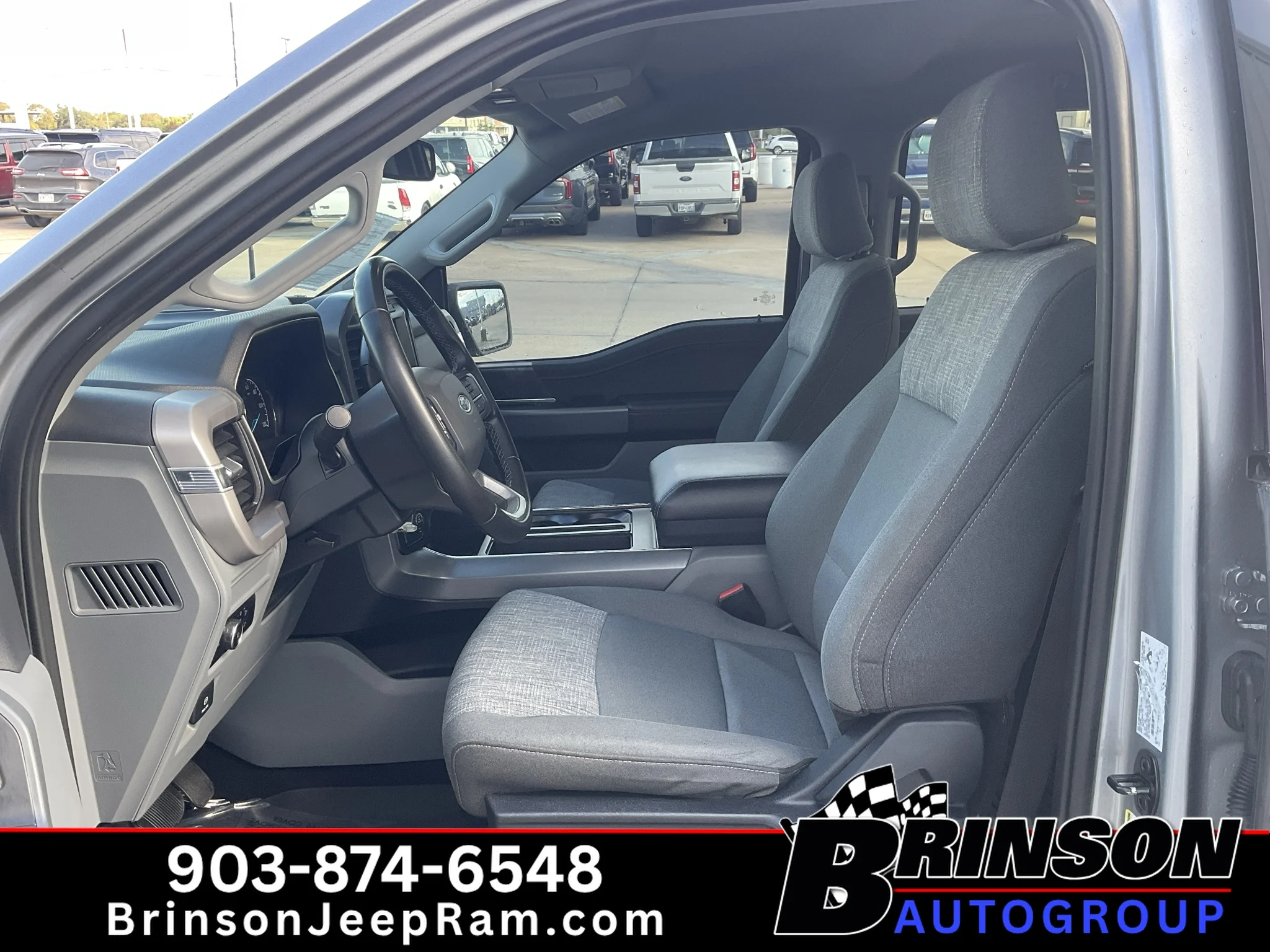 Used 2023 Iconic Silver Metallic Ford XLT image 25