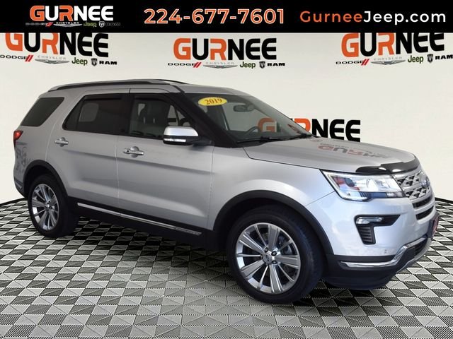 Silver 2019 Ford Explorer SUV / Crossover All-Wheel Drive 6-Speed Automatic