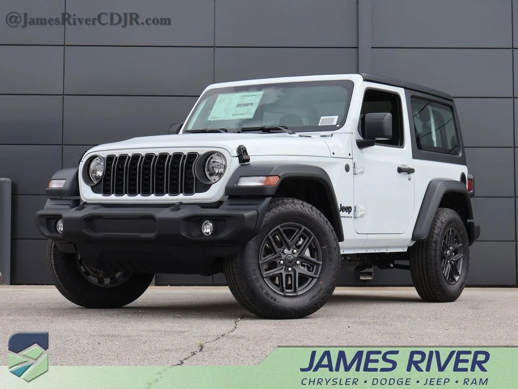 New 2026 Bright White Clear-Coat Exterior Paint Jeep Sport image 1