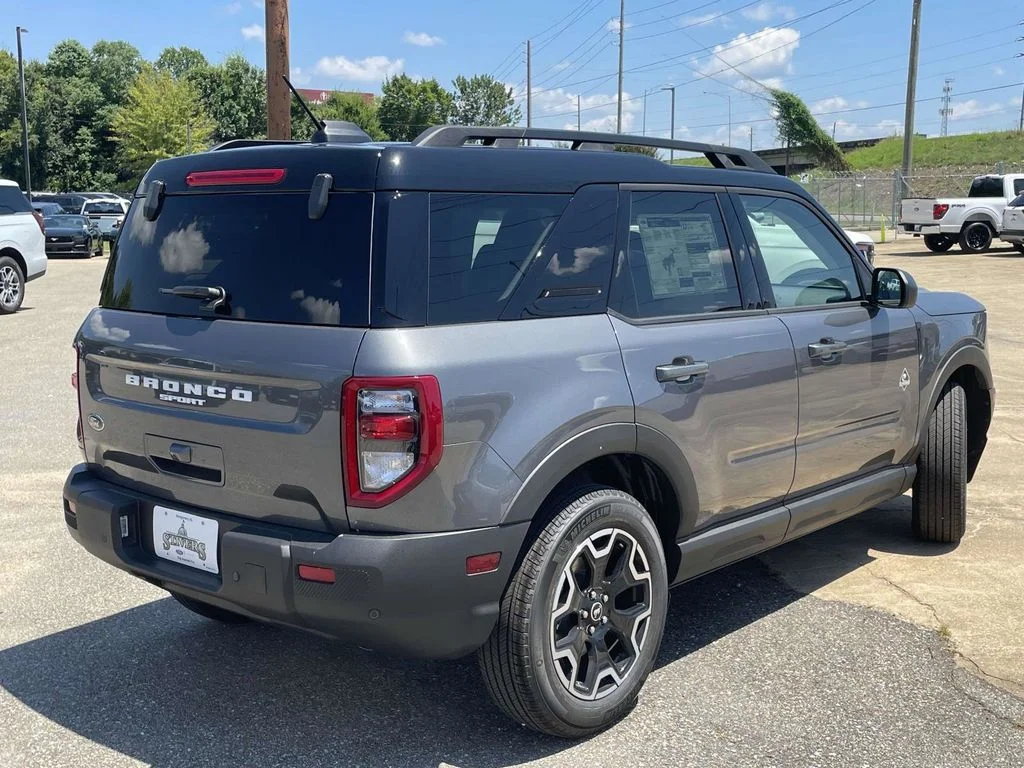 New 2025 Carbonized Gray Metallic Ford Outer Banks® image 3