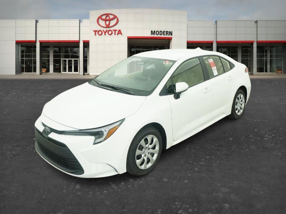 New 2026 Ice Cap Toyota Hybrid LE image 1