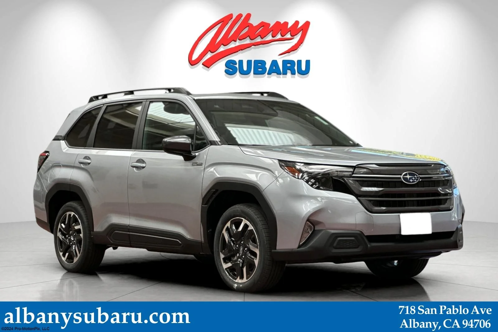 New 2026 ICE SILVER METALLIC Subaru Premium Hybrid image 1