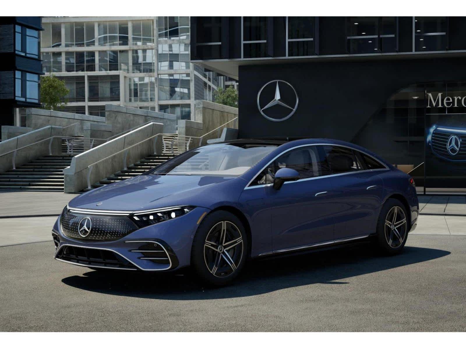 New 2026 Twilight Blue Metallic Mercedes-Benz EQS 450 image 37