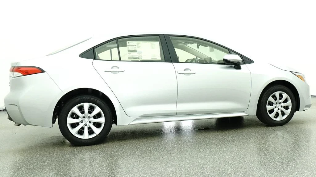 New 2026 Classic Silver Metallic Toyota Hybrid LE image 46