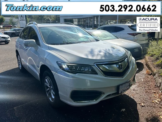 2016 Acura RDX AWD with Technology and AcuraWatch Plus Packages