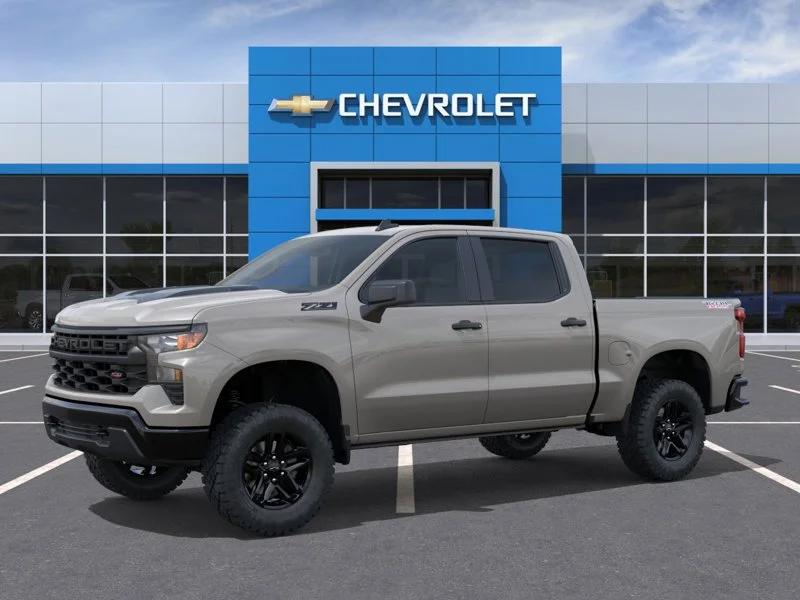 New 2026 White Chevrolet 4WD Crew Cab 147" Custom Trail Boss image 2