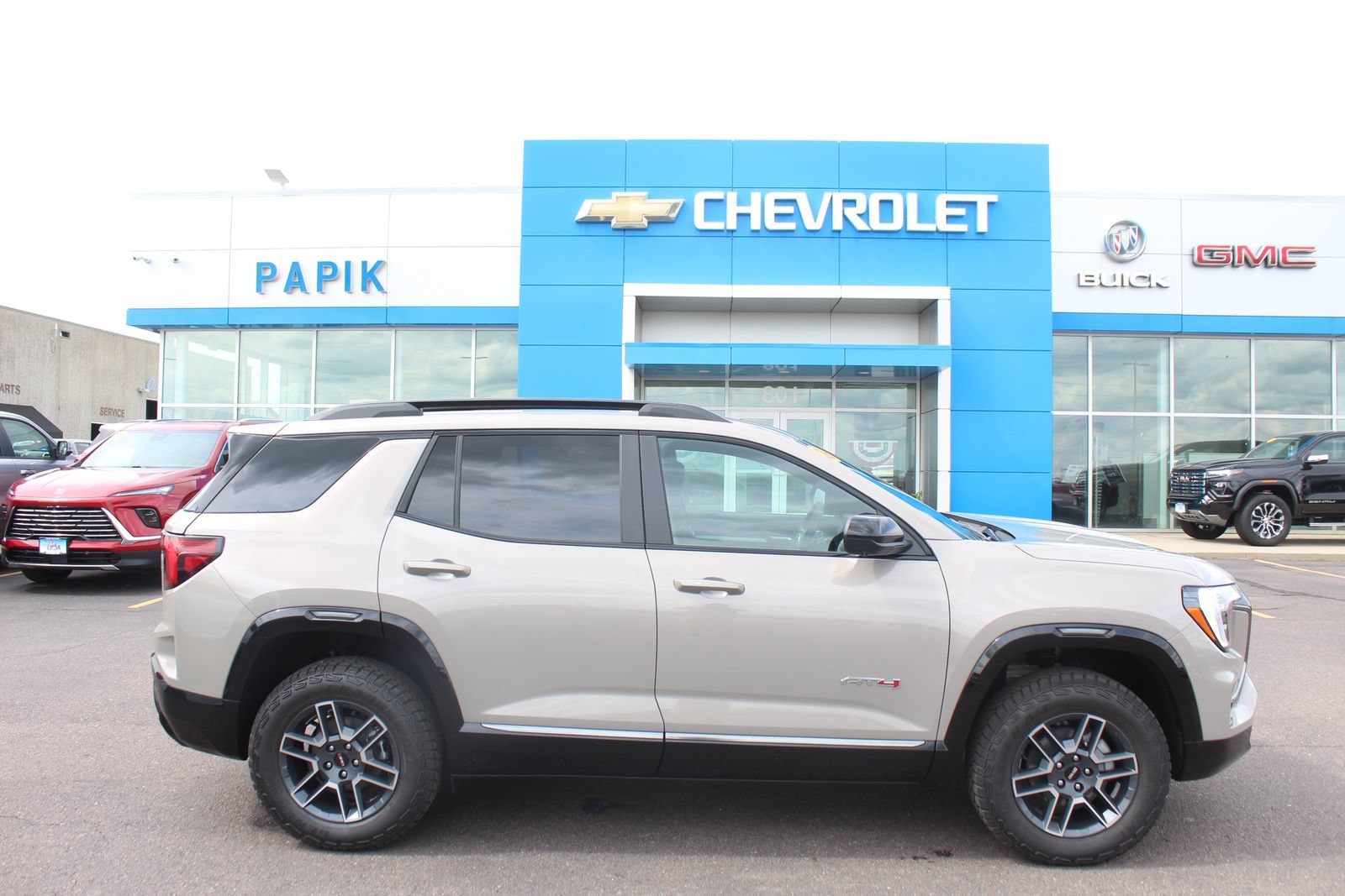 New 2026 Riverstone Metallic GMC AT4 image 1