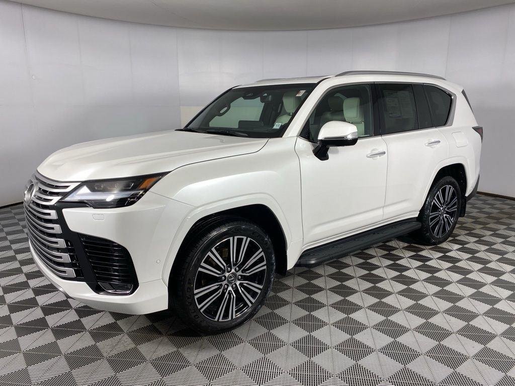 Used 2025 Eminent White Pearl Lexus LX 700h Luxury image 73