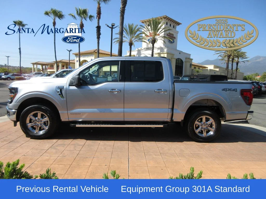 Certified Used 2024 Iconic Silver Metallic Ford XLT image 1