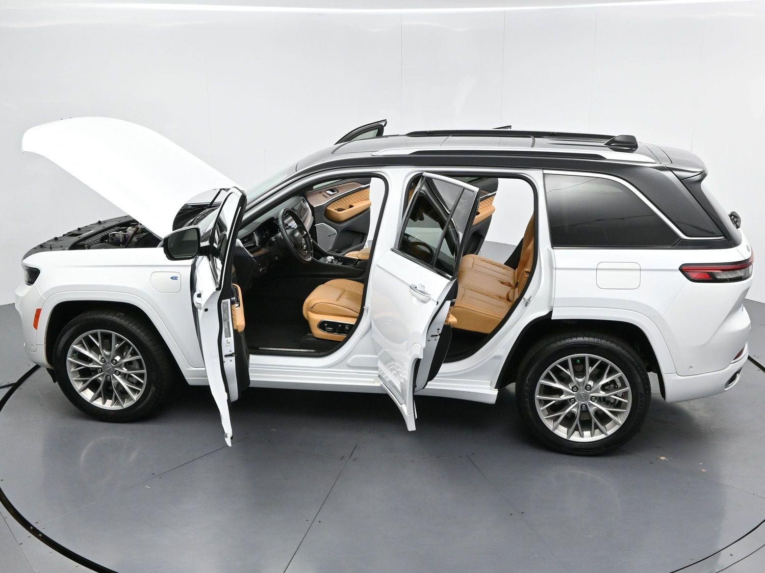 Used 2022 Bright White Clearcoat Jeep Summit image 45