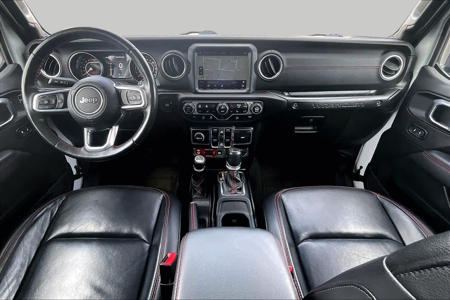 Used 2020 Bright White Clearcoat Jeep Rubicon image 16
