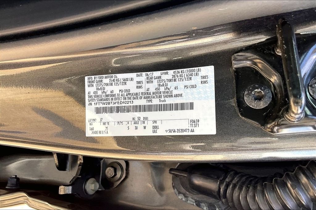 Used 2017 Magnetic Metallic Ford XLT image 16