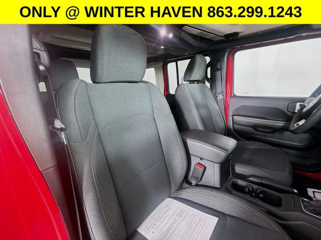 Used 2025 Red Jeep Sahara image 25