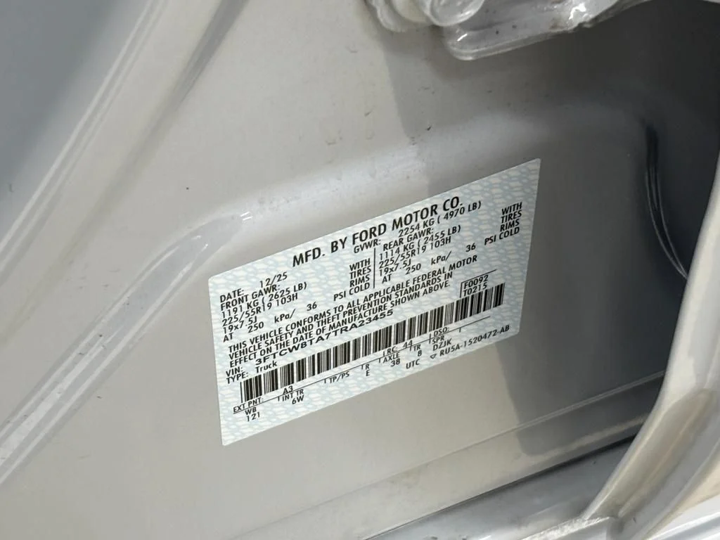 New 2026 Space White Metallic Ford Lobo™ image 26