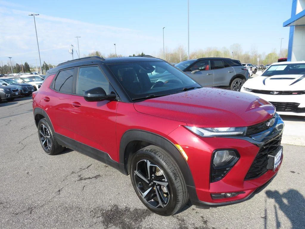 Used 2021 Scarlet Red Metallic Chevrolet RS image 5