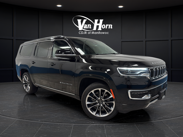 Used 2023 Diamond Black Crystal Pearlcoat Jeep Series III image 1