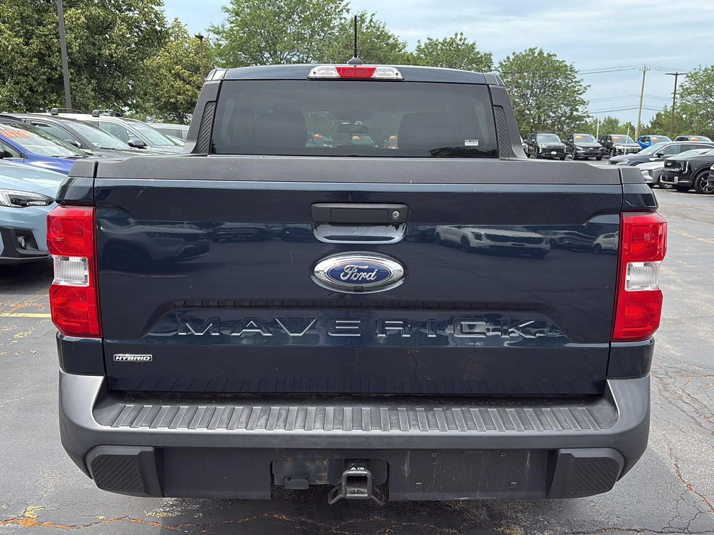 Used 2022 Alto Blue Metallic Tinted Clearcoat Ford XLT image 13