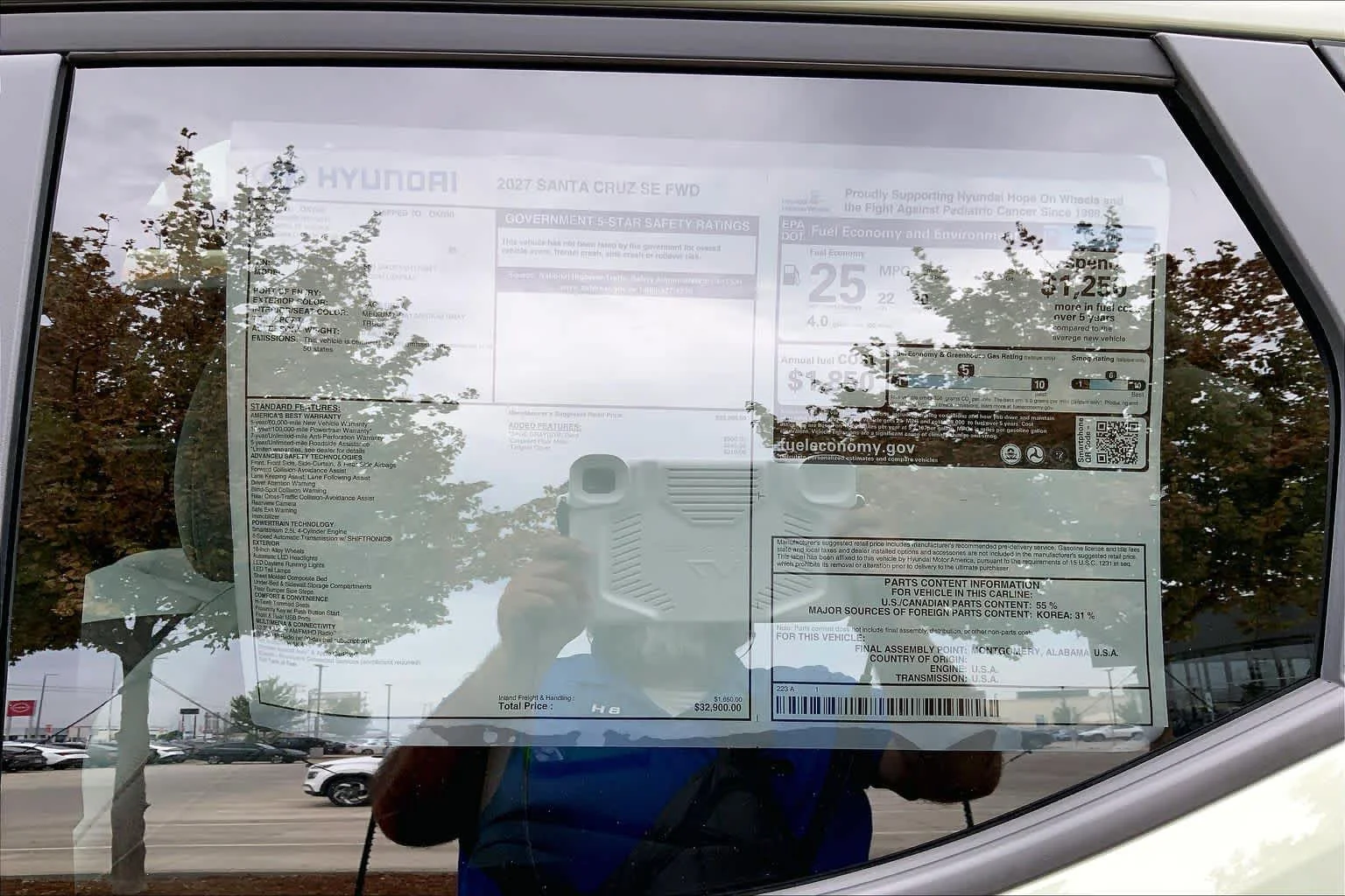 New 2027 Sage Gray Hyundai SE image 18