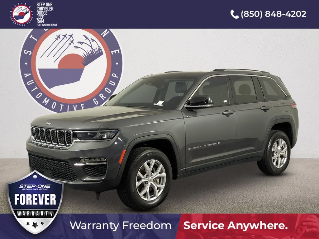 Used 2022 Gray Jeep Limited image 2