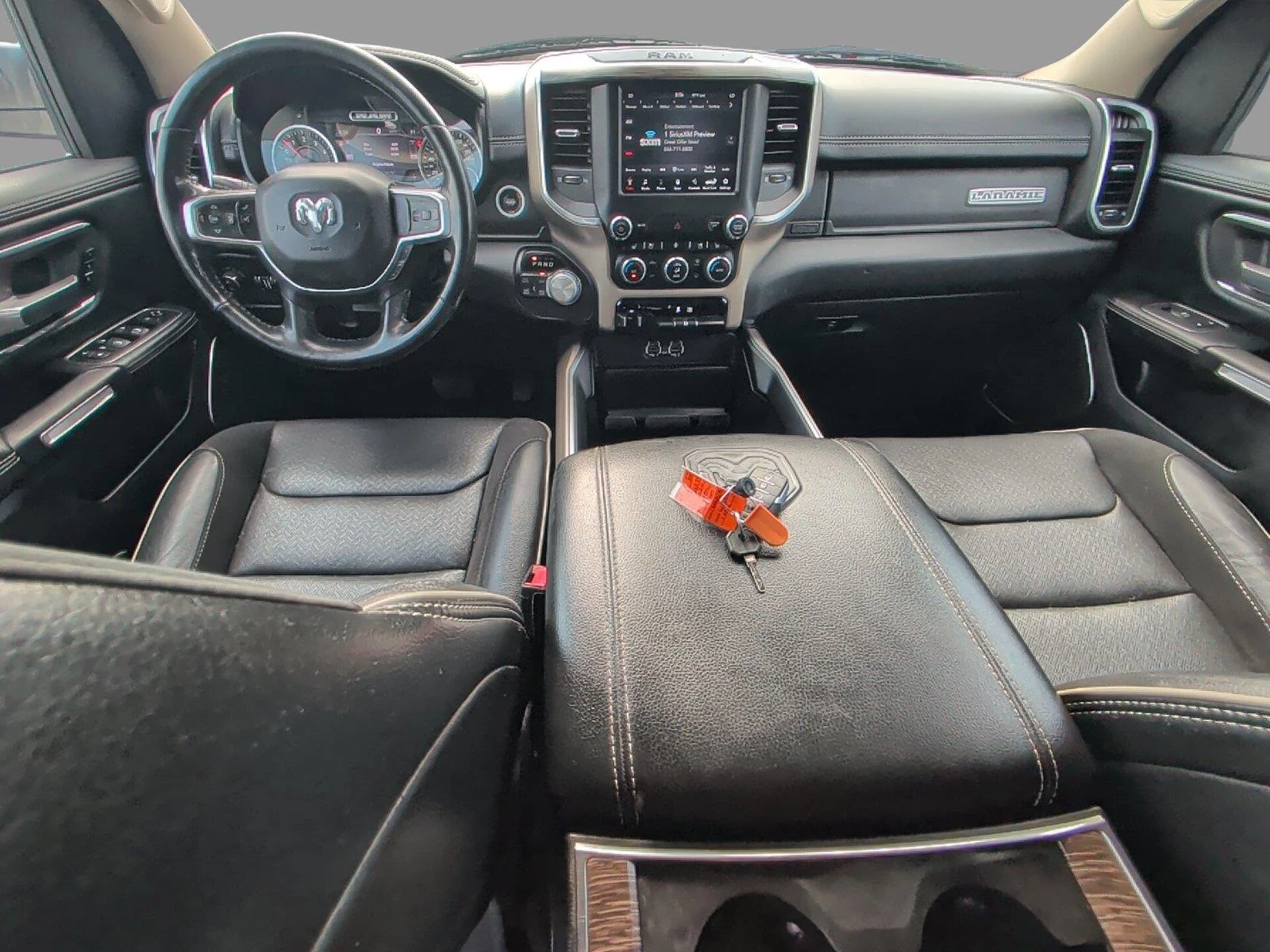 Used 2020 Bright White Clearcoat Ram Laramie image 30