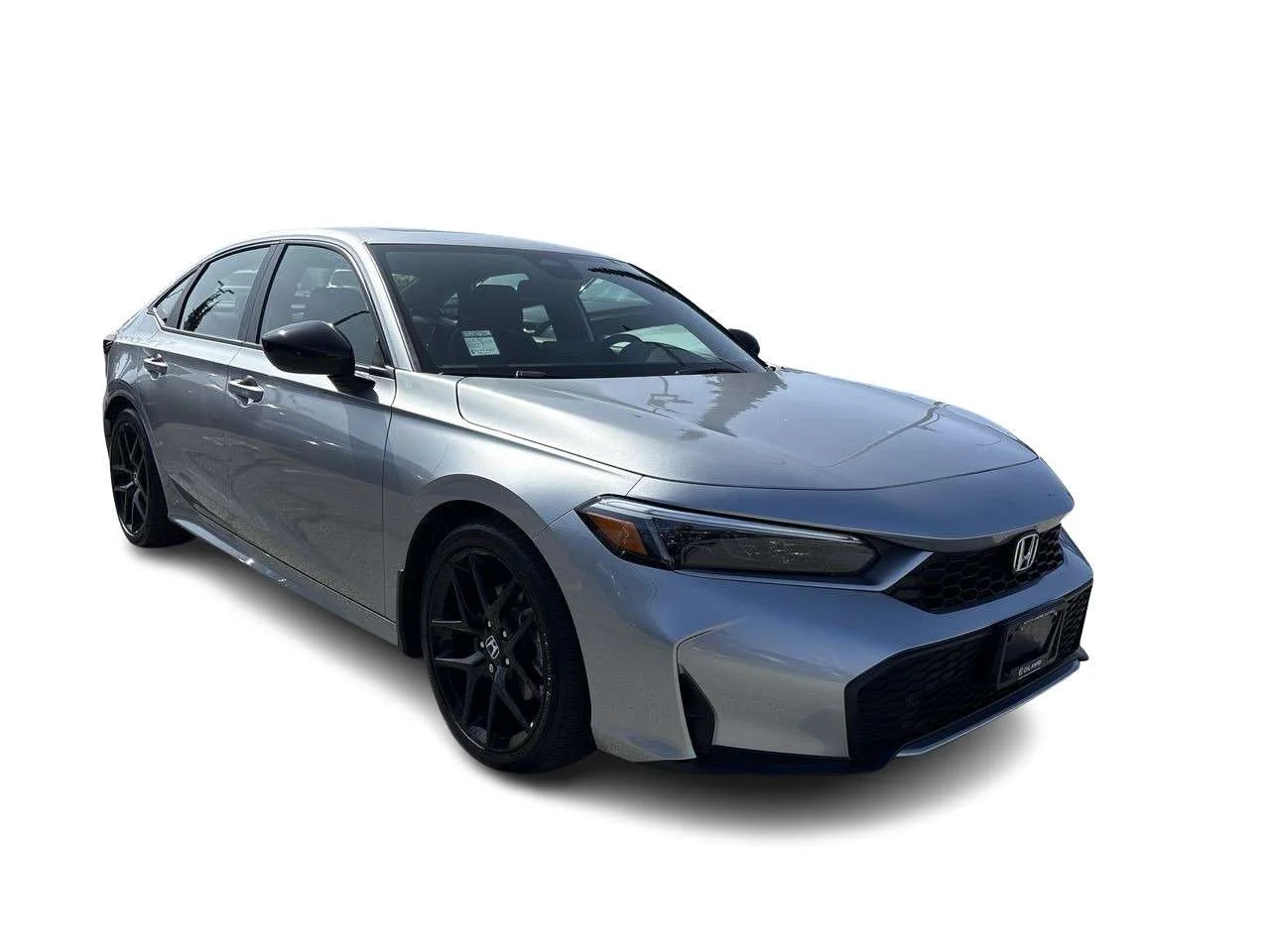 Used 2026 Solar Reflection Silver Metall Honda Sport eCVT Sedan Certified Pre-Owned   No Accident image 2